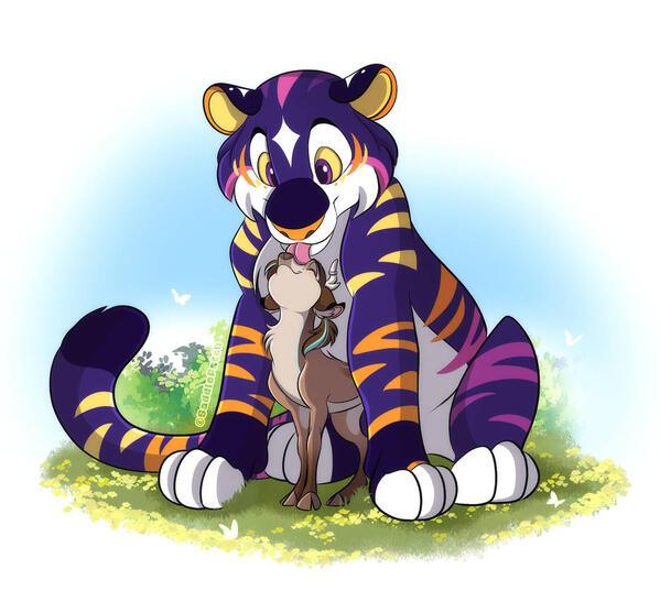 Tiger and Deer fursonas